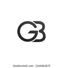 GB Letter logo design vector