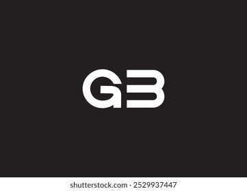 Logotipo de la letra del GB y diseño inicial del logotipo