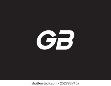 GB letter logo and initial logo design