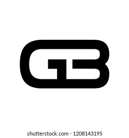 gb letter vector logo