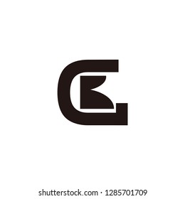 gb letter vector logo. gk letter vector logo