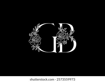 GB logo desing and monogram logo
