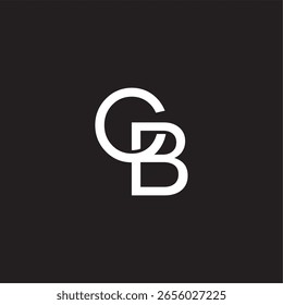 GB logo, GB initials, Creative modern letter GB logo design vector, combination concept for company and business logo.