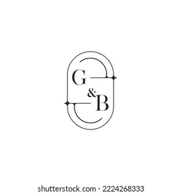 Concepto simple de boda GB en un diseño profesional de alta calidad que se imprimirá en cualquier medio impreso