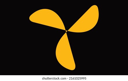 gbal es un logo simple de la hélice
