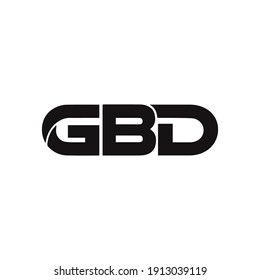 Gbd Letter Logo Design Vector Stock Vector (Royalty Free) 1913039119 ...