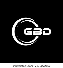 GBD Logo Design, Inspiration für eine einzigartige Identität. Modernes Eleganz und kreatives Design. Markieren Sie Ihren Erfolg mit dem Markieren dieses Logos.