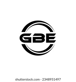 GBE Logo Design, Inspiration for a Unique Identity. Modern Elegance and Creative Design. Watermark Your Success with the Striking this Logo.