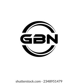 GBN Logo Design, Inspiration for a Unique Identity. Modern Elegance and Creative Design. Watermark Your Success with the Striking this Logo.