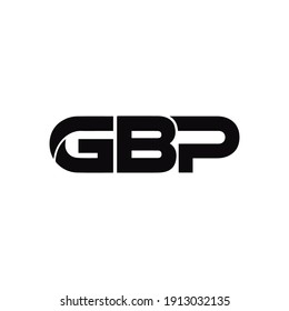 GBP Letter Logo Design Vector .