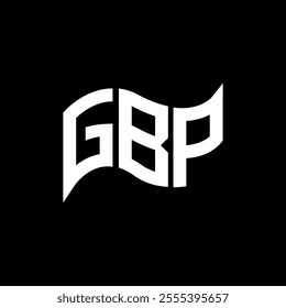 GBP logo design, GBP simple and modern logo. GBP luxurious alphabet design  