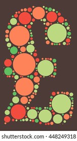 GBP shape vector design by color point