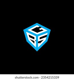 GBS letter logo vector design, GBS simple and modern logo. GBS luxurious alphabet design  