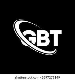 GBT logo. GBT letter. GBT letter logo design. Intitials GBT logo linked with circle and uppercase monogram logo. GBT-typography for technology, business and real estate brand.