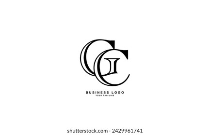 GC, CG, G, C Abstract Letters Logo Monogram