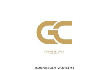 GC, CG, G, C Abstract Letters Logo Monogram
