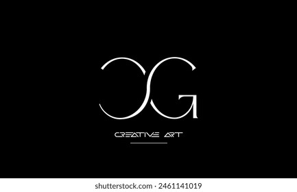 GC, CG, G, C abstract letters logo monogram