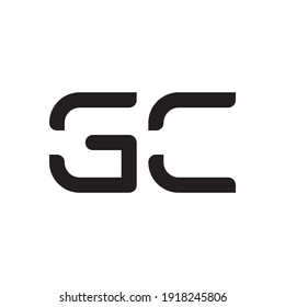 Gc Initial Letter Vector Logo Stock Vector (Royalty Free) 1918245806 ...