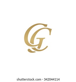 GC initial monogram logo