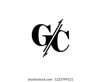 GC initials logo sliced
