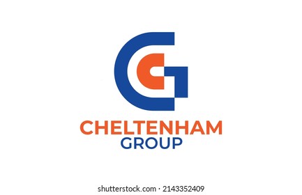 GC letter initials logo template, G letter logo for business
