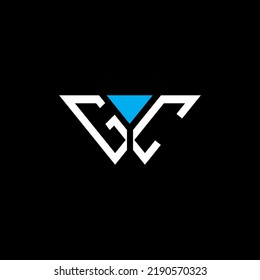 GC letter logo creative design with vector graphic, Abc simple and modern logo design.