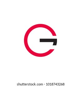 GC letter logo design
