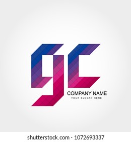 GC Letter Logo Template