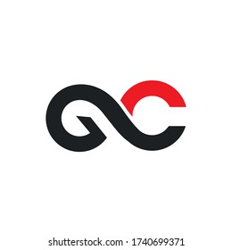 Gc Letter Logo Vector Design