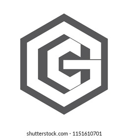gc letter vector logo. cg letter vector logo