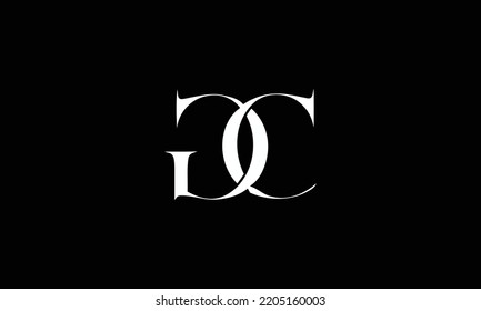 GC logo letter design on luxury background. CG logo monogram initials letter concept. GC icon logo design. CG elegant and Professional letter icon design on black background. G C CG GC
