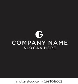 Diseños de iconos vectoriales del logotipo GC