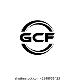 GCF Logo Design, Inspiration for a Unique Identity. Modern Elegance and Creative Design. Watermark Your Success with the Striking this Logo.