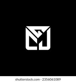 GCJ letter logo vector design, GCJ simple and modern logo. GCJ luxurious alphabet design  