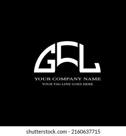 GCL letter logo creative design with vector graphic
