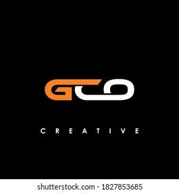 GCO Letter Initial Logo Design Template Vector Illustration