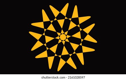 Gcros ist ein geometrisches Dreieck-Logo