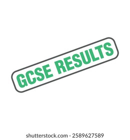 GCSE Results Letter Rubber Stamp Template