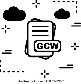 GCW File Format Icon For Your Project