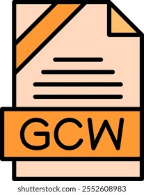GCW Filled Style Icon Design