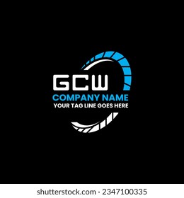 GCW letter logo creative design with vector graphic, GCW simple and modern logo. GCW luxurious alphabet design  