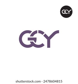 GCY Logo Letra Monograma Diseño