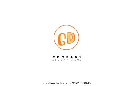 Gd Alphabet Letters Initials Monogram Logo Stock Vector (Royalty Free ...