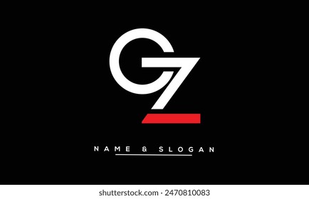 GD, DG Abstract Letters Logo Monogram