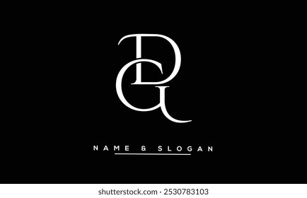 GD, DG Abstract Letters Logo Monogram