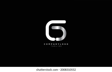 GD DG G Y D Resumen diseño del logotipo de la letra inicial del monograma