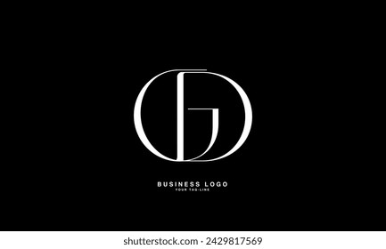 GD, DG, G, D, Abstract Letters Logo Monograma