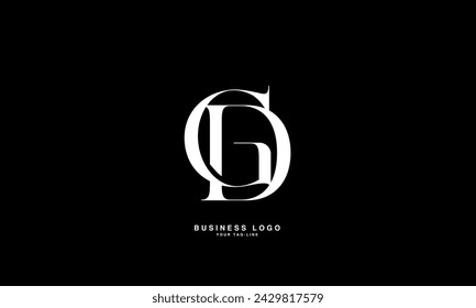 GD, DG, G, D, Abstract Letters Logo Monograma