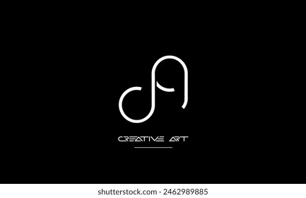 GD, DG, G, D letras abstractas logo monograma