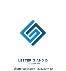 GD FLOOR LOGO DESIGN VECTOR